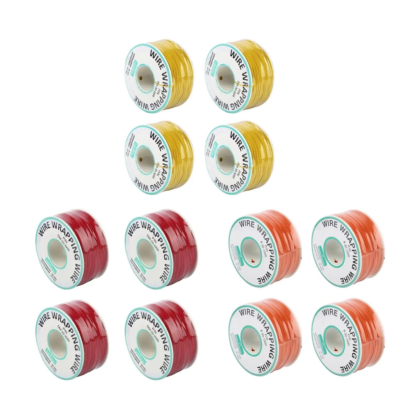 4 шт. изоляционный тестовый упаковочный кабель 30AWG 250 м многоцелевой для ноутбука,
4 шт. изоляционный тестовый упаковочный кабель 30AWG 250 м многоцелевой для ноутбука,