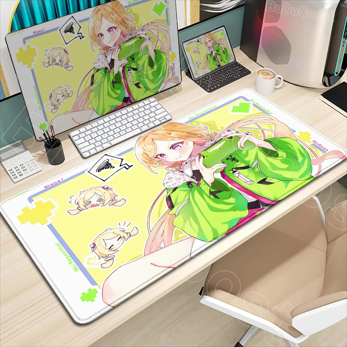 Kawaii Mouse Pad Anime Cute Girl Aki Rosenthal Gamer Computer Desk Mat Keyboard PC Gaming Accessories Mousepad Rubber Anime Girl
Kawaii Mouse Pad Anime Cute Girl Aki Rosenthal Gamer Computer Desk Mat Keyboard PC Gaming Accessories Mousepad Rubber Anime Girl