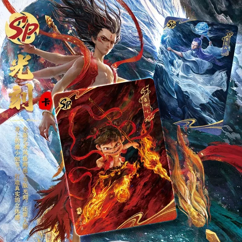 В наличии Kayou Nezha 2-карты Devil Boy Conquers The Dragon King Gilded Light Sha Dow Ex Version Коллекционные карты аниме-фильмов
В наличии Kayou Nezha 2-карты Devil Boy Conquers The Dragon King Gilded Light Sha Dow Ex Version Коллекционные карты аниме-фильмов