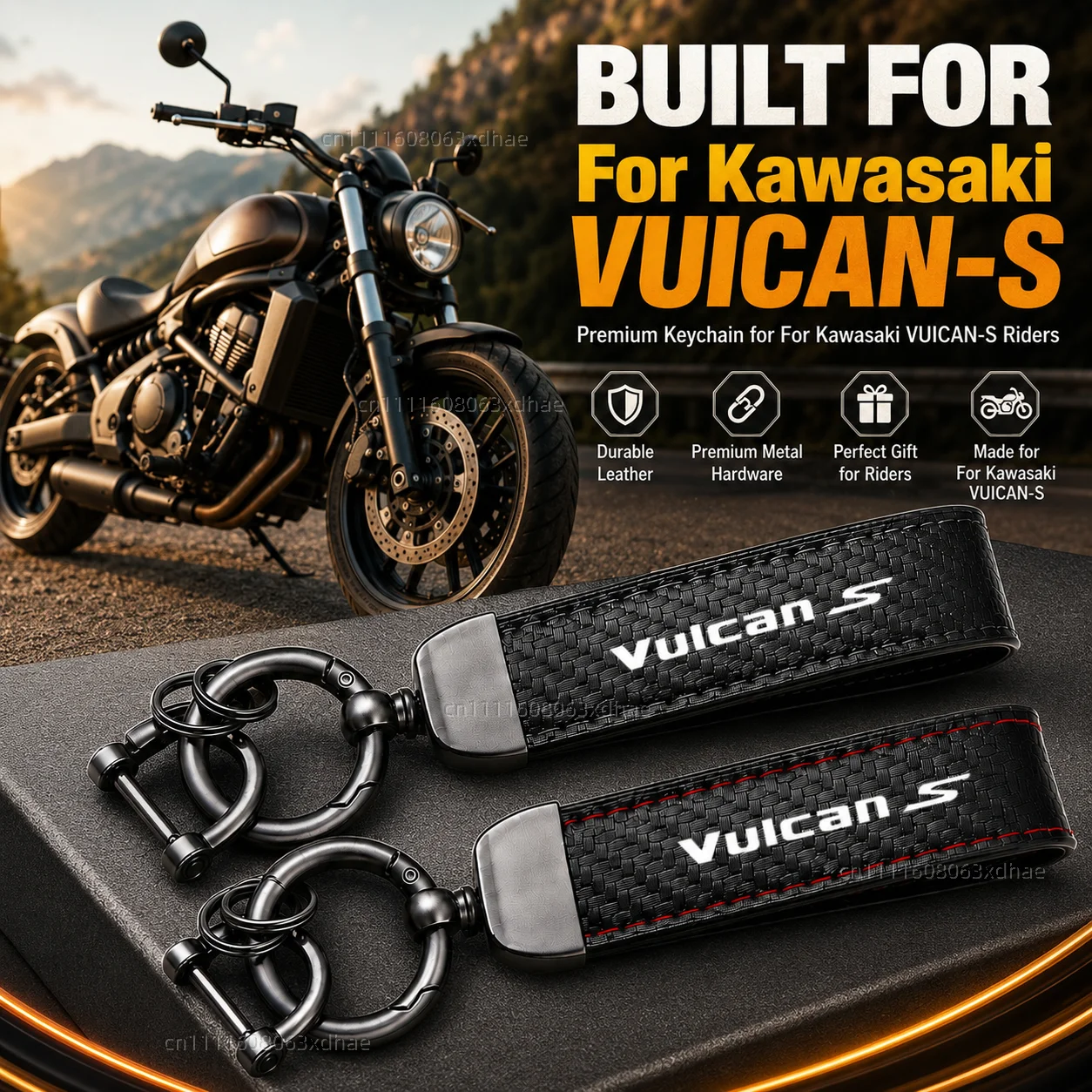High-Grade Leather Motorcycle Keychain Holder Keyring Accessories For Kawasaki VUICAN-S 650 2015-2018 Logo Vuican-s
High-Grade Leather Motorcycle Keychain Holder Keyring Accessories For Kawasaki VUICAN-S 650 2015-2018 Logo Vuican-s