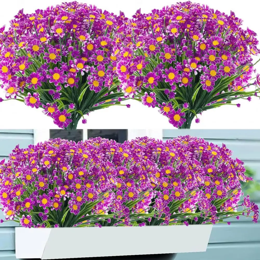 10 Pcs Artificial Daisies Bundles Faux Greenery Fake Flowers Bunch for Vase Porch Window Box Simulated Flowers Home Decor
10 Pcs Artificial Daisies Bundles Faux Greenery Fake Flowers Bunch for Vase Porch Window Box Simulated Flowers Home Decor