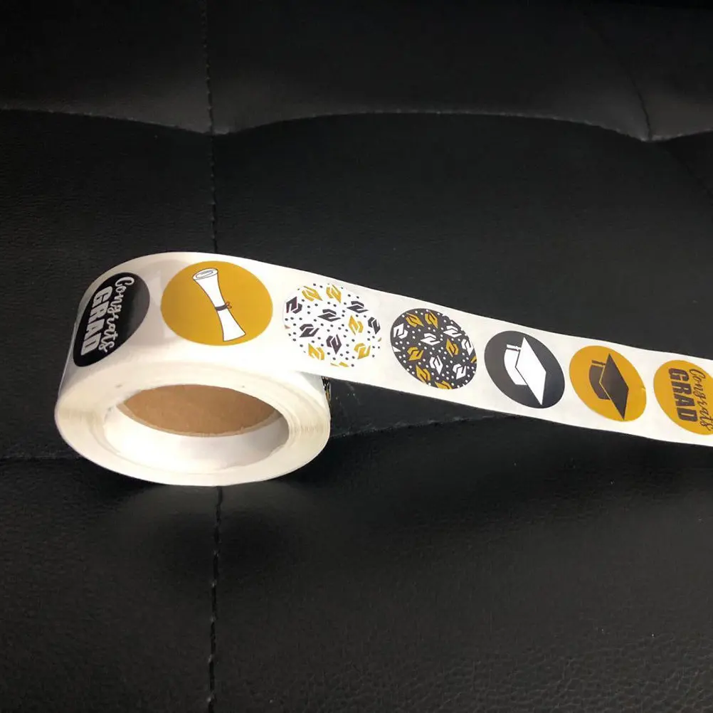 2 Rolls Graduation Stickers Self Adhesive Premium Paper Decorative Party Gift Stickers for Graduation Celebration School Event
2 Rolls Graduation Stickers Self Adhesive Premium Paper Decorative Party Gift Stickers for Graduation Celebration School Event