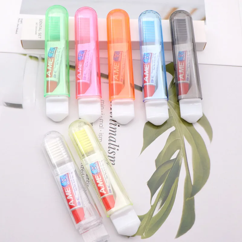 8pcs/Set Portable Folding Colored Travel Toothbrush with Soft Bristles with Toothpaste, for adults, Travel Toiletries Essentials
8pcs/Set Portable Folding Colored Travel Toothbrush with Soft Bristles with Toothpaste, for adults, Travel Toiletries Essentials