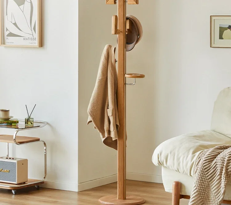 Simple clothes rack bedroom solid wood Nordic simple modern cherry wood vertical clothes rack
Simple clothes rack bedroom solid wood Nordic simple modern cherry wood vertical clothes rack