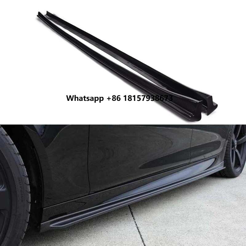 3D Style Carbon Fiber Side Skirts for F10 M5 5 Series Side Bumper M Tech Body Kit M Sport Auto Car Styling 2012 - 2016
3D Style Carbon Fiber Side Skirts for F10 M5 5 Series Side Bumper M Tech Body Kit M Sport Auto Car Styling 2012 - 2016