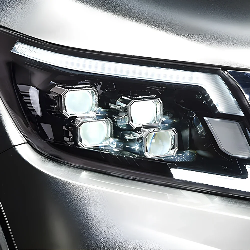Автомобильные фары для Nissan Navara 2015-2023, автомобильные передние фонари в сборе, обновленный светодиодный чехол для объектива проектора, аксессуары Plug and Play
Автомобильные фары для Nissan Navara 2015-2023, автомобильные передние фонари в сборе, обновленный светодиодный чехол для объектива проектора, аксессуары Plug and Play