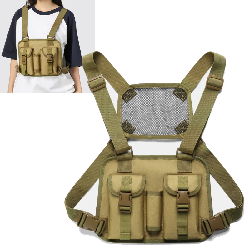 Tactical Fishing Climbing Vest Backpack Outdoor Lure Travel Communting Hunting Camping Pouch Multifunctional Chest Fanny Pack
Tactical Fishing Climbing Vest Backpack Outdoor Lure Travel Communting Hunting Camping Pouch Multifunctional Chest Fanny Pack