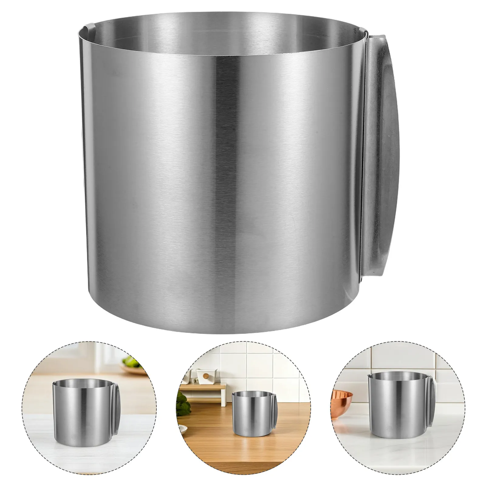 Регулируемое кольцо для муссовых тортов из нержавеющей стали, 6-12 дюймов, инструмент для выпечки муссовых тортов, маффинов, тарталеток, десертная форма, стальная форма для торта
Регулируемое кольцо для муссовых тортов из нержавеющей стали, 6-12 дюймов, инструмент для выпечки муссовых тортов, маффинов, тарталеток, десертная форма, стальная форма для торта