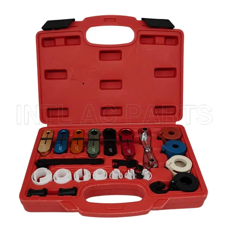 INTL-XG025A Astro Pneumatic Master Disconnect Set из 15 предметов # 78930 для инструмента для снятия масляных труб с хладагентом
INTL-XG025A Astro Pneumatic Master Disconnect Set из 15 предметов # 78930 для инструмента для снятия масляных труб с хладагентом
