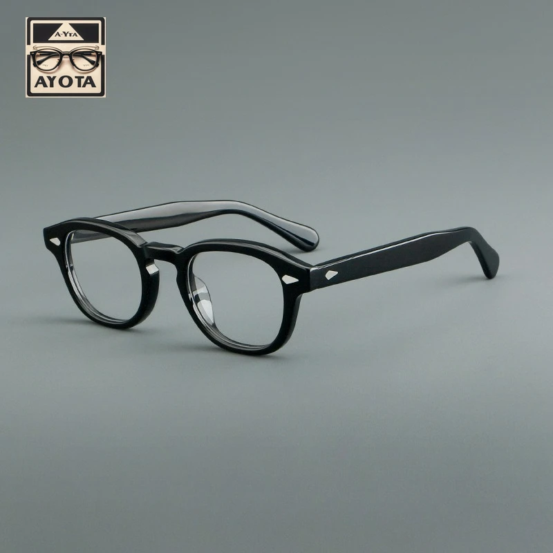 Japanese Thick Frame Ellipse Frame Handmale Designer Brand Hand Made Retro Acetate Optical Reading Prescription Glasses Women
Japanese Thick Frame Ellipse Frame Handmale Designer Brand Hand Made Retro Acetate Optical Reading Prescription Glasses Women