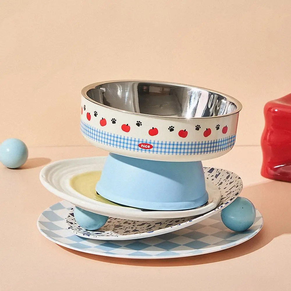 Cartoon Pet High Footed Bowl Anti Vomiting Large Capacity Stainless Steel Cat Bowl with Stand Detachable Bowl
Cartoon Pet High Footed Bowl Anti Vomiting Large Capacity Stainless Steel Cat Bowl with Stand Detachable Bowl