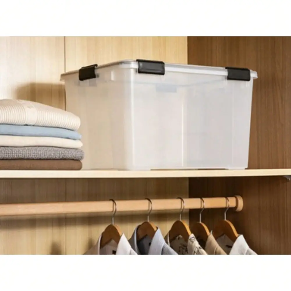 Quart WeatherPro Storage Box, Clear
Quart WeatherPro Storage Box, Clear