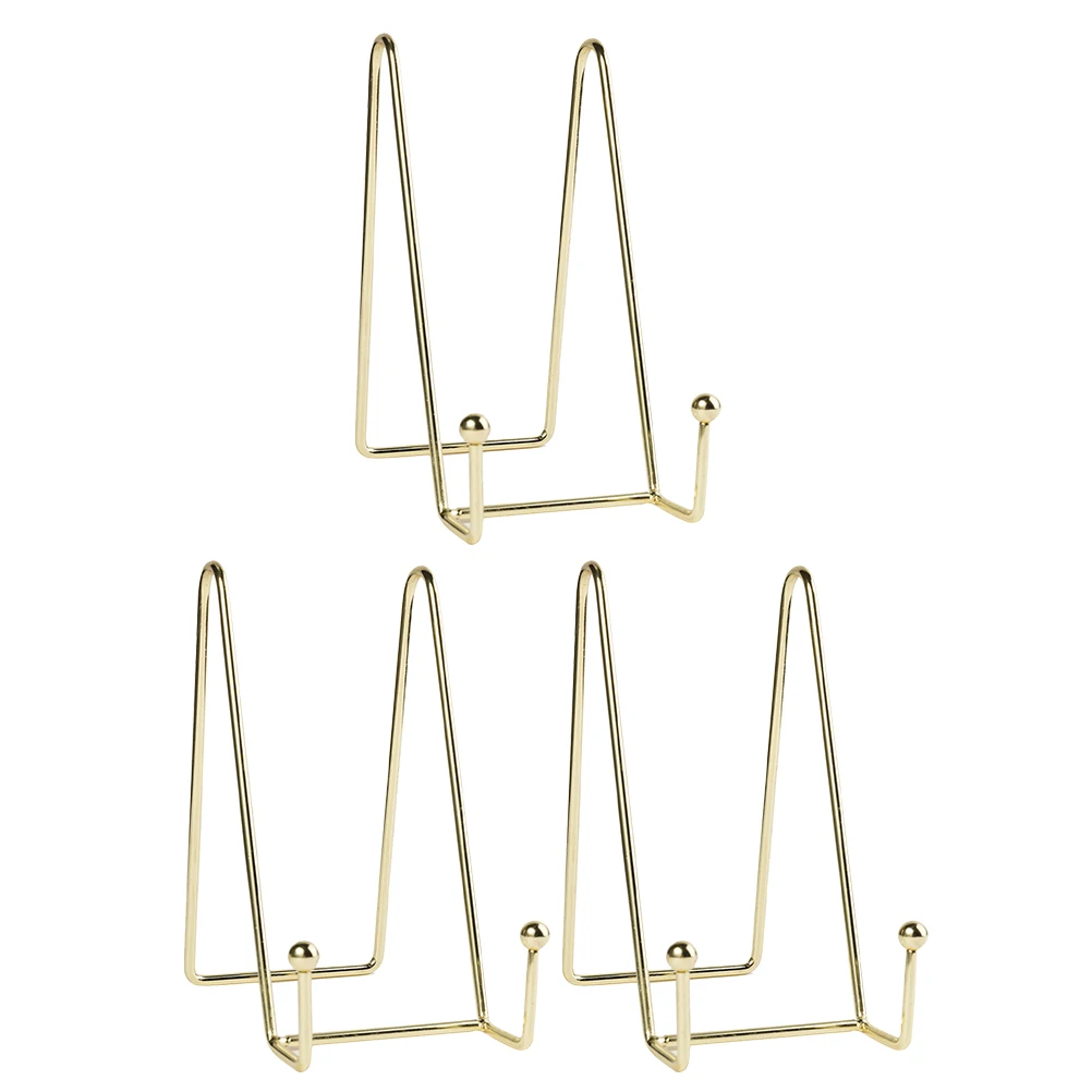 3Pcs Metal Photo Frame Stand Book Plate Holder Black Display Rack for Home Office Stable Tilt Angle Artwork Showcase
3Pcs Metal Photo Frame Stand Book Plate Holder Black Display Rack for Home Office Stable Tilt Angle Artwork Showcase