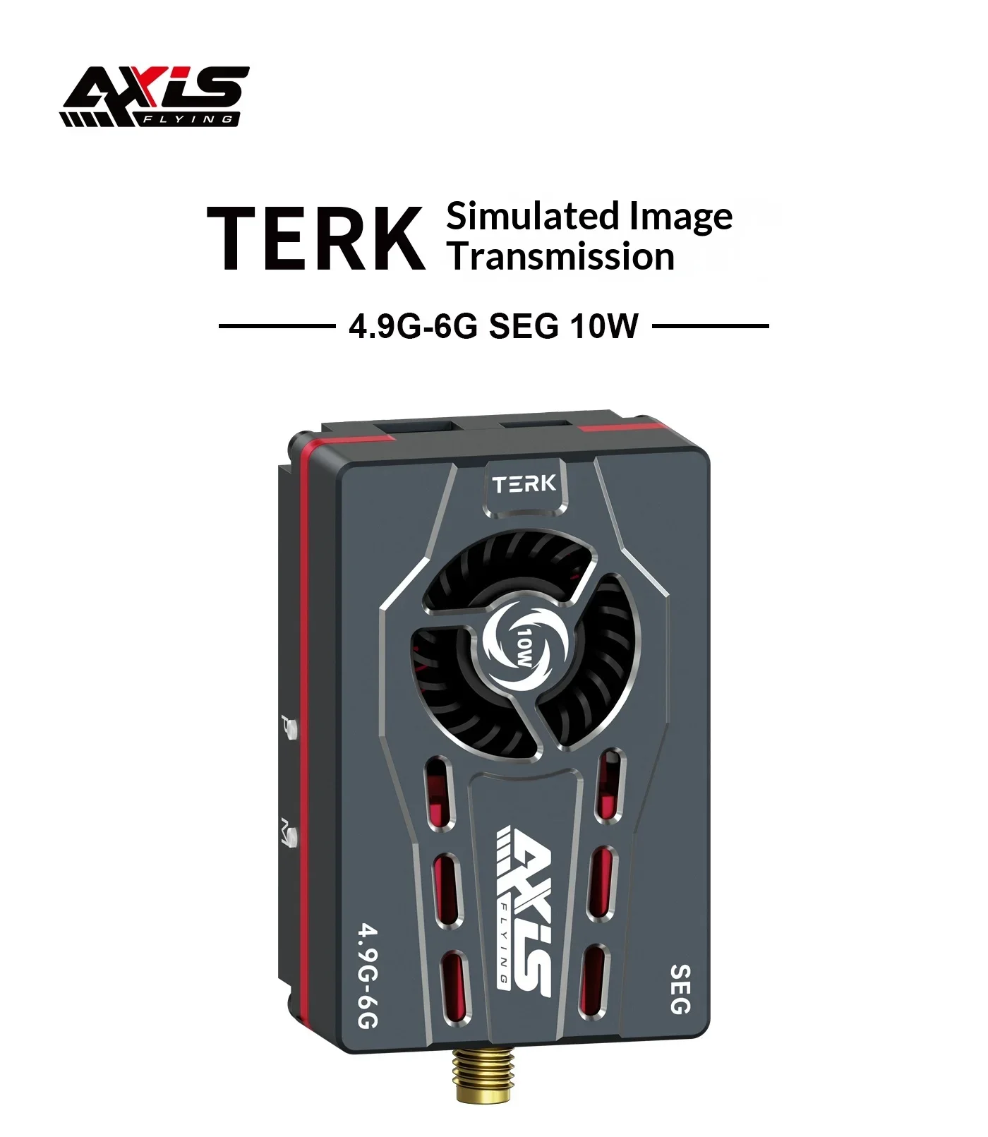 Аналоговый видеопередатчик Axisflying TERK FPV Drone - 4.9G-6G SEG, 10 Вт, высокая мощность для полетов на большие расстояния
Аналоговый видеопередатчик Axisflying TERK FPV Drone - 4.9G-6G SEG, 10 Вт, высокая мощность для полетов на большие расстояния