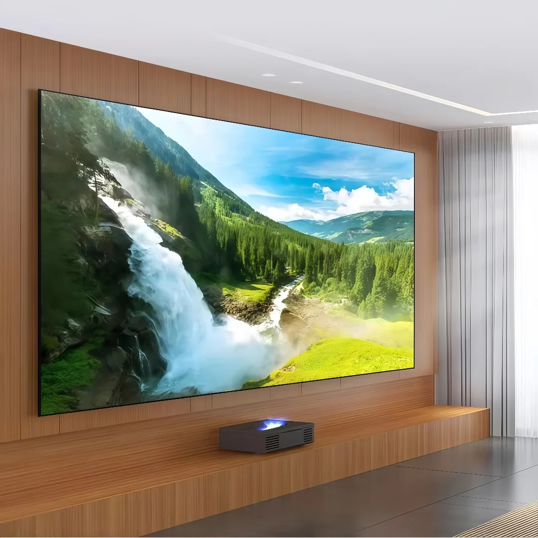 Newest Top Quality 100" 16:9 Fresnel Projection Screen For Laser Projector
Newest Top Quality 100" 16:9 Fresnel Projection Screen For Laser Projector