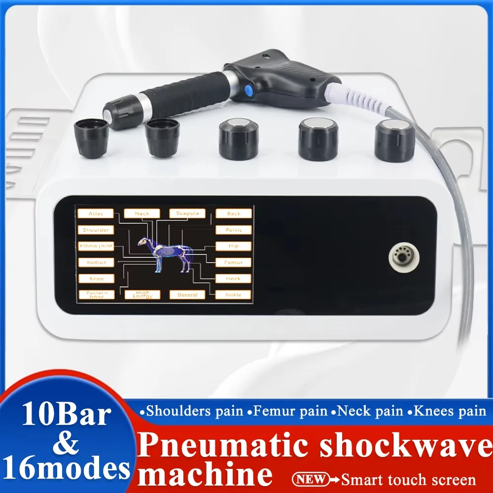 10Bar Animals Pneumatic Shock Wave Machine Pain Relief Knee Joint And Treat Tendon Injury New Shockwave Physiotherapy Massager
10Bar Animals Pneumatic Shock Wave Machine Pain Relief Knee Joint And Treat Tendon Injury New Shockwave Physiotherapy Massager