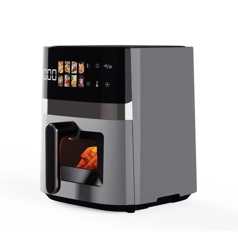 Household intelligent large-capacity air fryer Multi-power supply with visual display Digital control
Household intelligent large-capacity air fryer Multi-power supply with visual display Digital control
