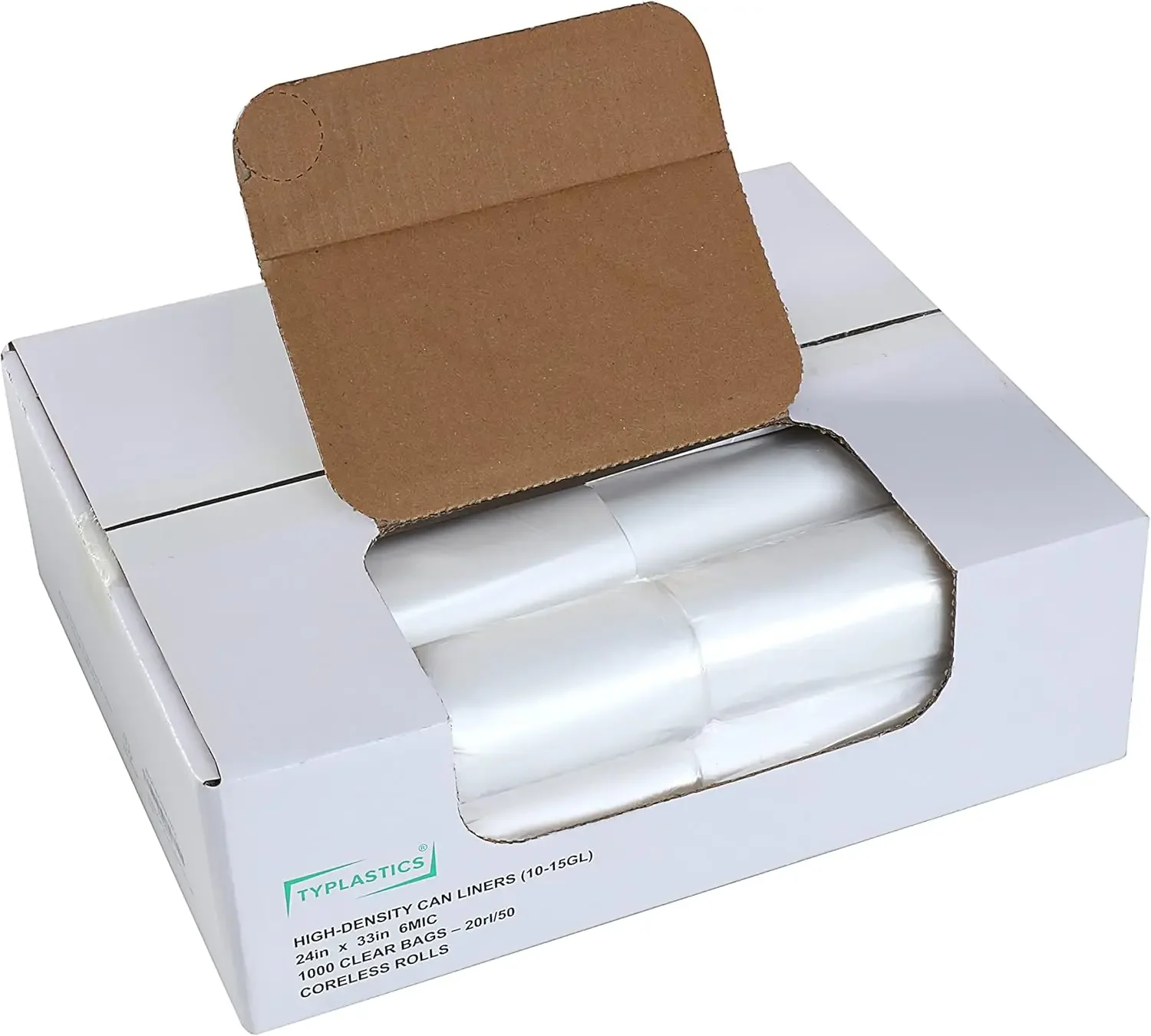Wholesale 1000 Count High Density 10-15 Gallon 24x33 Perforated Roll Garbage Bag Liners
Wholesale 1000 Count High Density 10-15 Gallon 24x33 Perforated Roll Garbage Bag Liners
