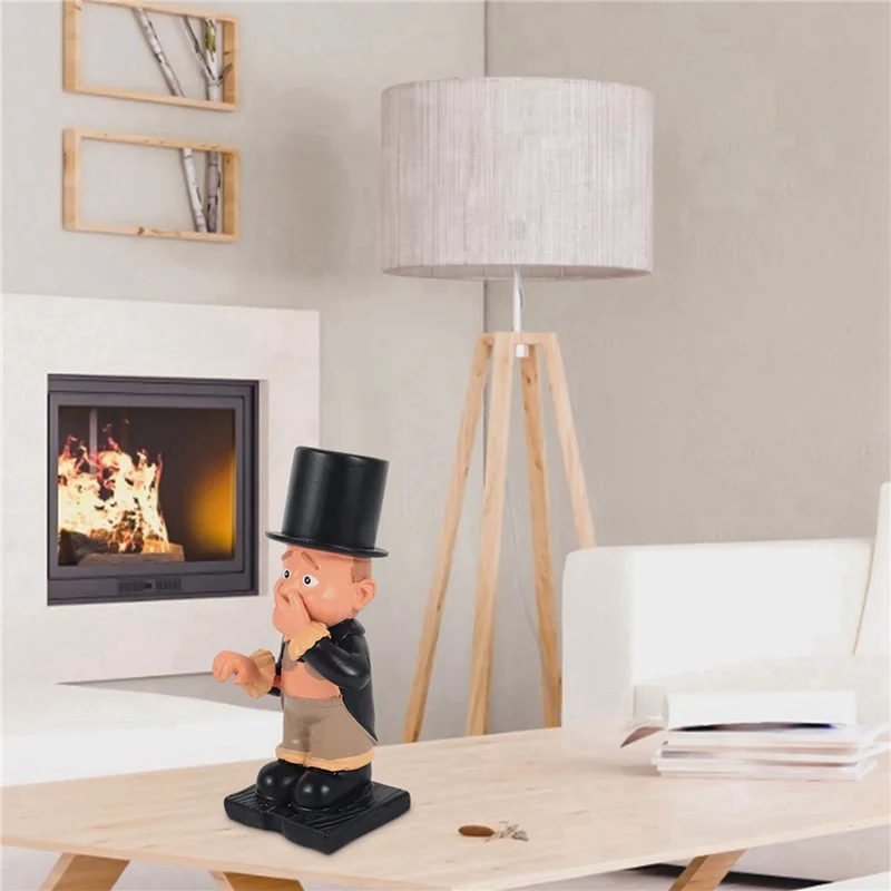 2X Resin Butler Shape Cute Old Boys Statue Decor Tissue Stand Rack Sculpture For Toilet-Y78A
2X Resin Butler Shape Cute Old Boys Statue Decor Tissue Stand Rack Sculpture For Toilet-Y78A