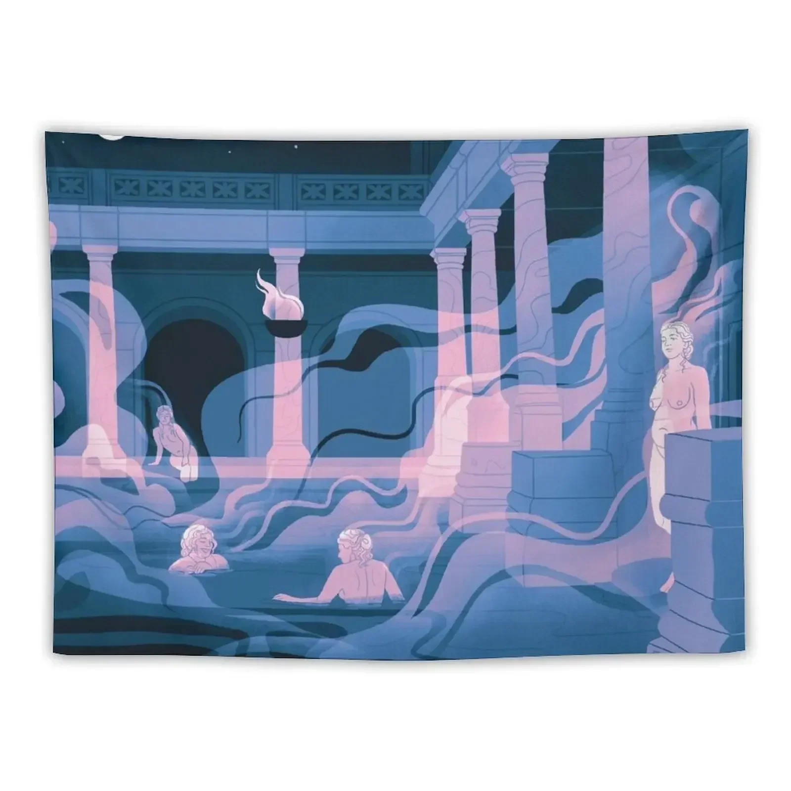 Night at the Baths - Rose Tapestry Decoration Bedroom House Decorations Room Decor Cute Home Supplies Tapestry
Night at the Baths - Rose Tapestry Decoration Bedroom House Decorations Room Decor Cute Home Supplies Tapestry