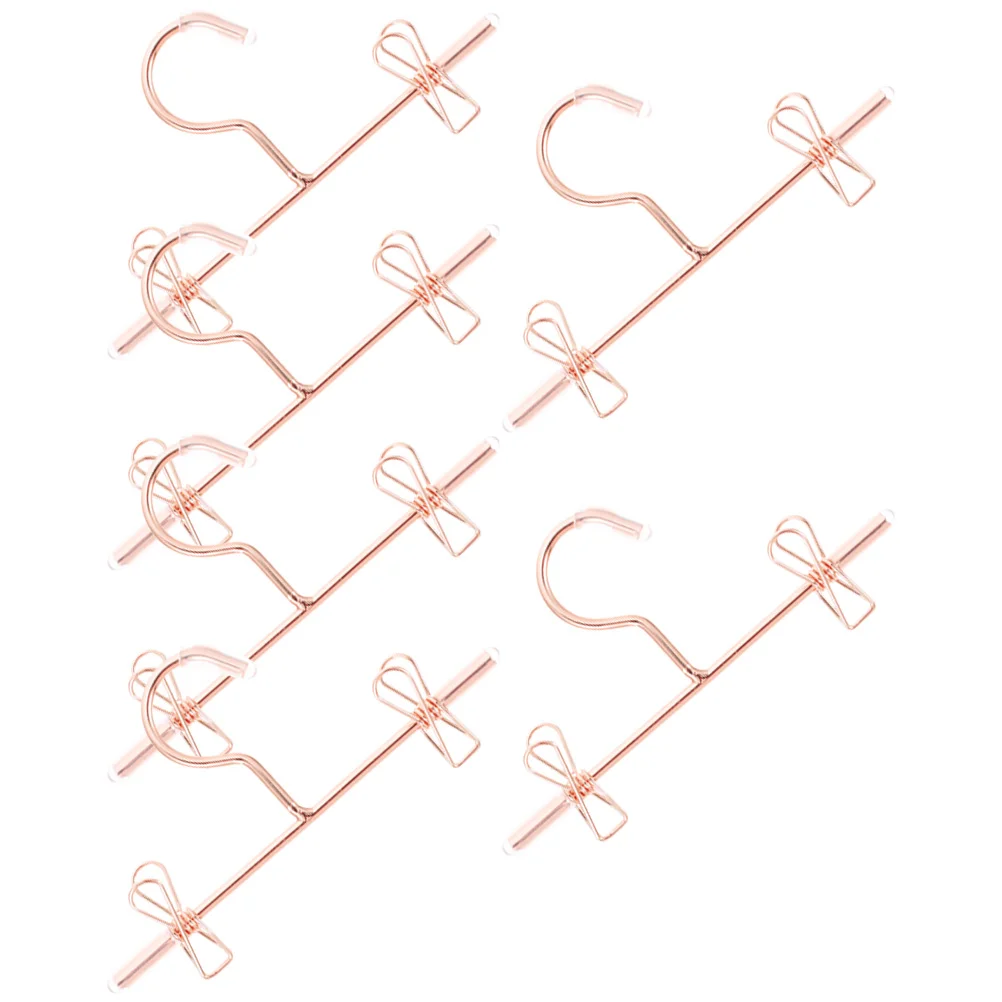 6 Pcs Mini Hanger House Hangers Supplies Clothes Coat Wardrobe Baby Rack Iron Hanging Tiny Miniature Clothing
6 Pcs Mini Hanger House Hangers Supplies Clothes Coat Wardrobe Baby Rack Iron Hanging Tiny Miniature Clothing