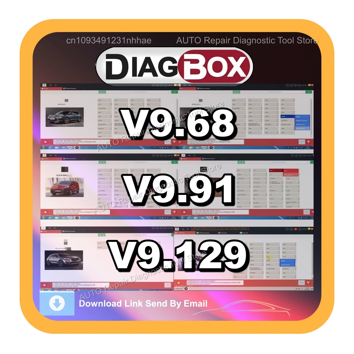 Automotive car tools Diagbox V9.91 V9.68 V9.129 Full Update For Lexia3 PP2000 For car Diagnostic Software
Automotive car tools Diagbox V9.91 V9.68 V9.129 Full Update For Lexia3 PP2000 For car Diagnostic Software