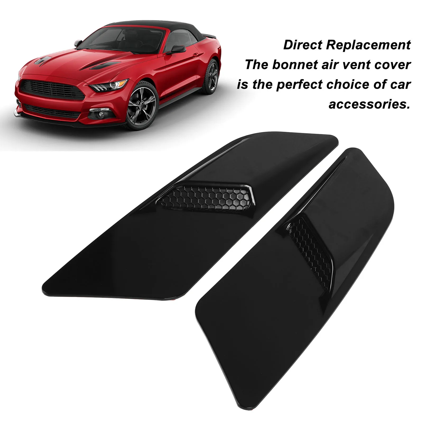 Bonnet Air Outlet Cover Engine Bonnet Air Vent Cover Front Bonnet Decoration Replacement for 2015 to 2017
Bonnet Air Outlet Cover Engine Bonnet Air Vent Cover Front Bonnet Decoration Replacement for 2015 to 2017