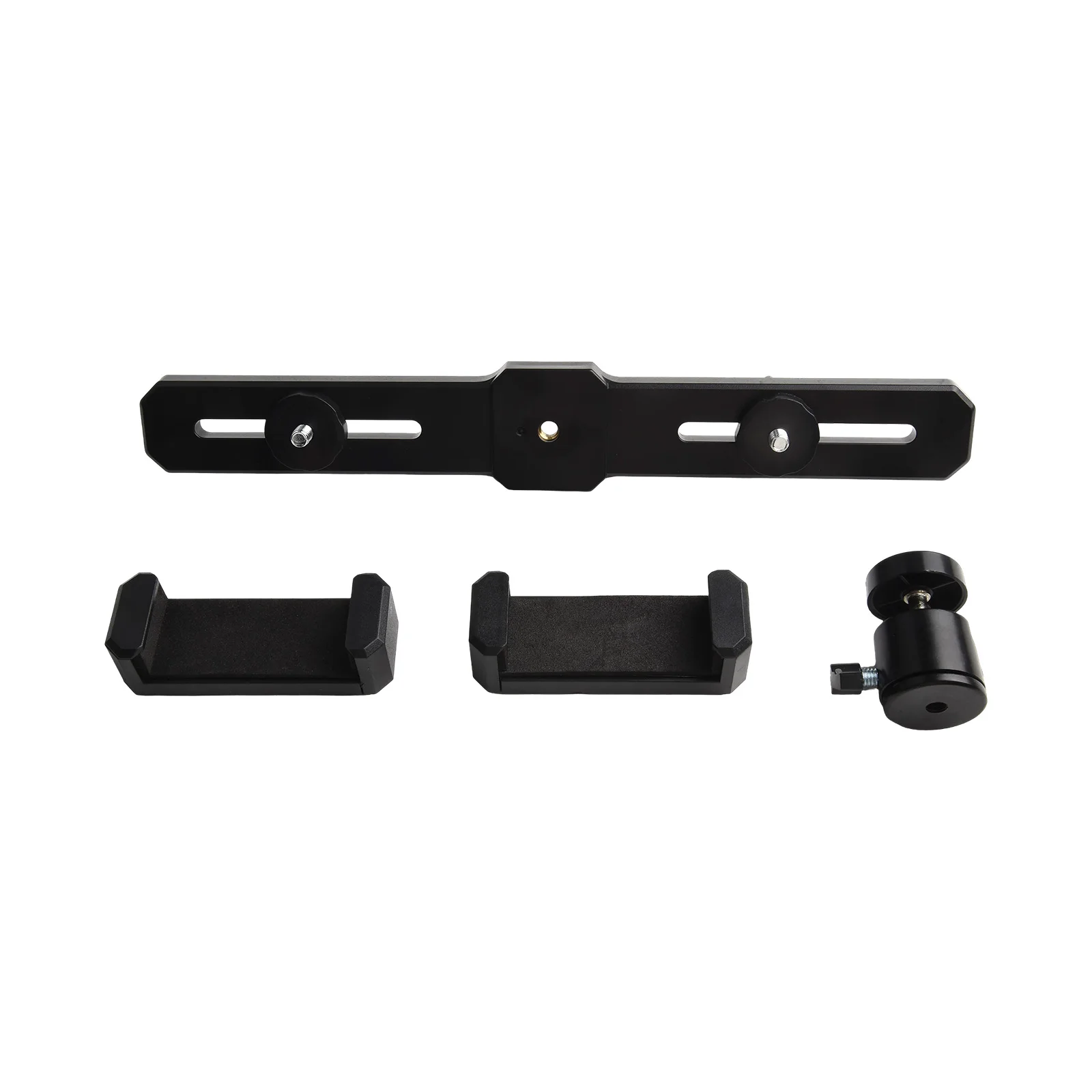 Dual Clip Microphone Stand Featuring 360 Degree Rotation Perfect for Video Calls Streaming and Content Creation