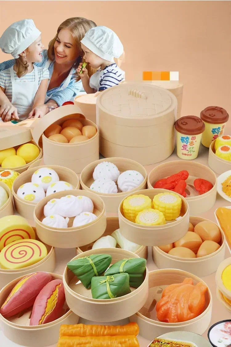 VIP 88pcs/set Simulate deep-fried dough stick bread bun egg fritters hamburger fries kids kitchen toys set Playing house Toys 
VIP 88pcs/set Simulate deep-fried dough stick bread bun egg fritters hamburger fries kids kitchen toys set Playing house Toys
