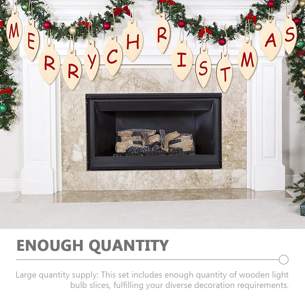 1 set Wooden Hanging Ornaments Light Bulb Shaped Slices With Natural Hemp Rope For Christmas Diy Home Office Decor Xmas Wood
1 set Wooden Hanging Ornaments Light Bulb Shaped Slices With Natural Hemp Rope For Christmas Diy Home Office Decor Xmas Wood