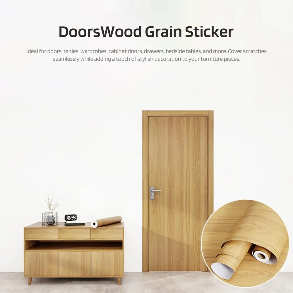 Table Wood Grain Decal Wood Grain Peel Stick Wallpaper for Closet Cabinet Door Furniture Decor Waterproof Pvc for Table
Table Wood Grain Decal Wood Grain Peel Stick Wallpaper for Closet Cabinet Door Furniture Decor Waterproof Pvc for Table