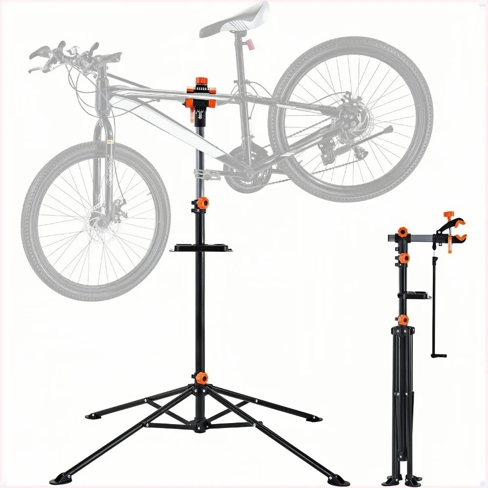 Bike Repair Stand, 4-Leg Steel Bicycle Repair Stand, 42.5"-74.8" Adjustable, Foldable Bike Stand for Home, Shop (Max 80 Pounds)
Bike Repair Stand, 4-Leg Steel Bicycle Repair Stand, 42.5"-74.8" Adjustable, Foldable Bike Stand for Home, Shop (Max 80 Pounds)
