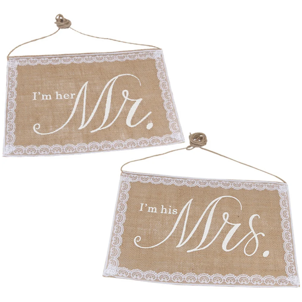 2Pcs ChairBackDecorations RomanticStyle WeddingCeremony Decor BrideGroomSigns ProperSize Lightweight EasyToUse Durability Chairs
2Pcs ChairBackDecorations RomanticStyle WeddingCeremony Decor BrideGroomSigns ProperSize Lightweight EasyToUse Durability Chairs