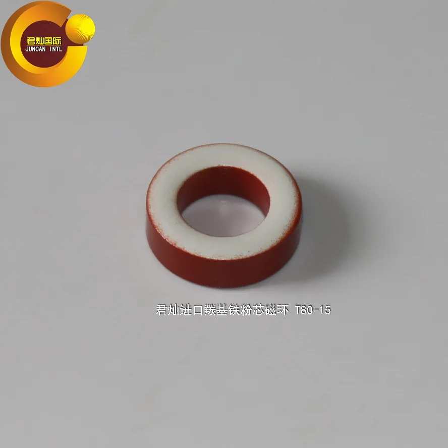 T80-15 High-frequency RF Magnetic Ring, Iron Powder Core, Red White Ring
T80-15 High-frequency RF Magnetic Ring, Iron Powder Core, Red White Ring
