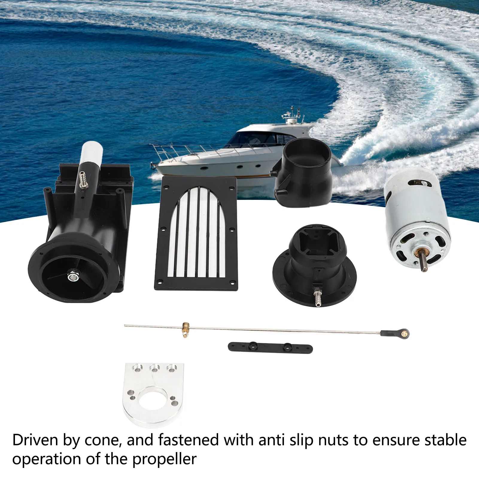 40mm RC Boat Jet Pump Thruster RC Boat Thruster Jet Pump Set with 775 Brushed Motor 40mm RC Boat Jet Pump Thruster
40mm RC Boat Jet Pump Thruster RC Boat Thruster Jet Pump Set with 775 Brushed Motor 40mm RC Boat Jet Pump Thruster