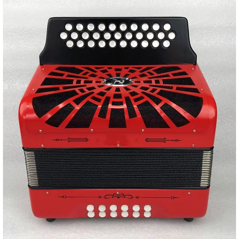 Chromatic 31 Key 12 Bass Three Row Reed Accordion
Chromatic 31 Key 12 Bass Three Row Reed Accordion