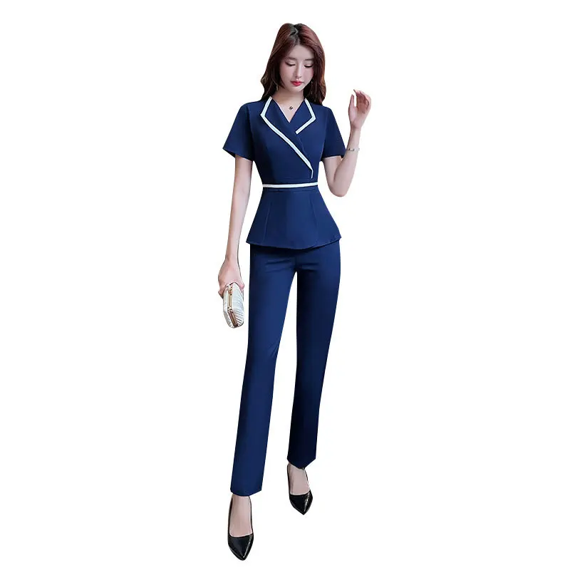 Spa Massage Uniform Women's Fashion Elegance Workwear Beauty Clothes Beauticians Scrub Hotel Club Foot Bath Overalls
Spa Massage Uniform Women's Fashion Elegance Workwear Beauty Clothes Beauticians Scrub Hotel Club Foot Bath Overalls