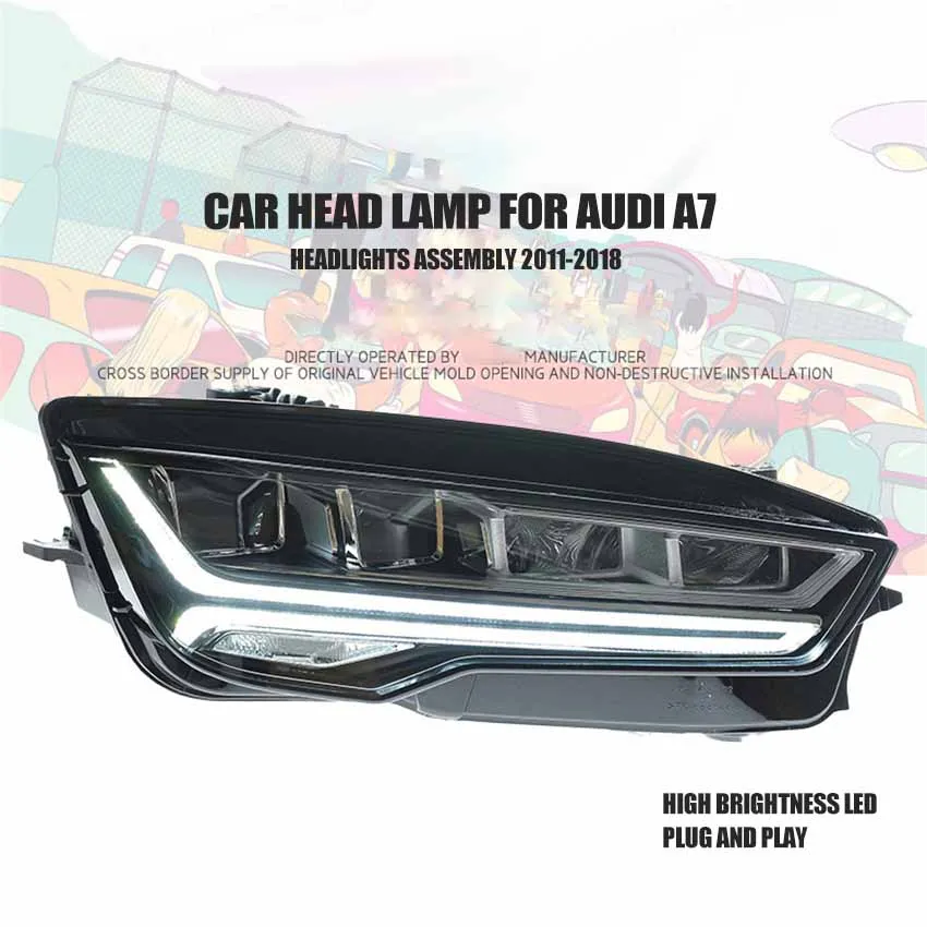 Автомобильные светодиодные фары 12 В в сборе для Audi A7 фары 2011-2018 DRL динамические Singal дальнего ближнего света автомобильные аксессуары
Автомобильные светодиодные фары 12 В в сборе для Audi A7 фары 2011-2018 DRL динамические Singal дальнего ближнего света автомобильные аксессуары