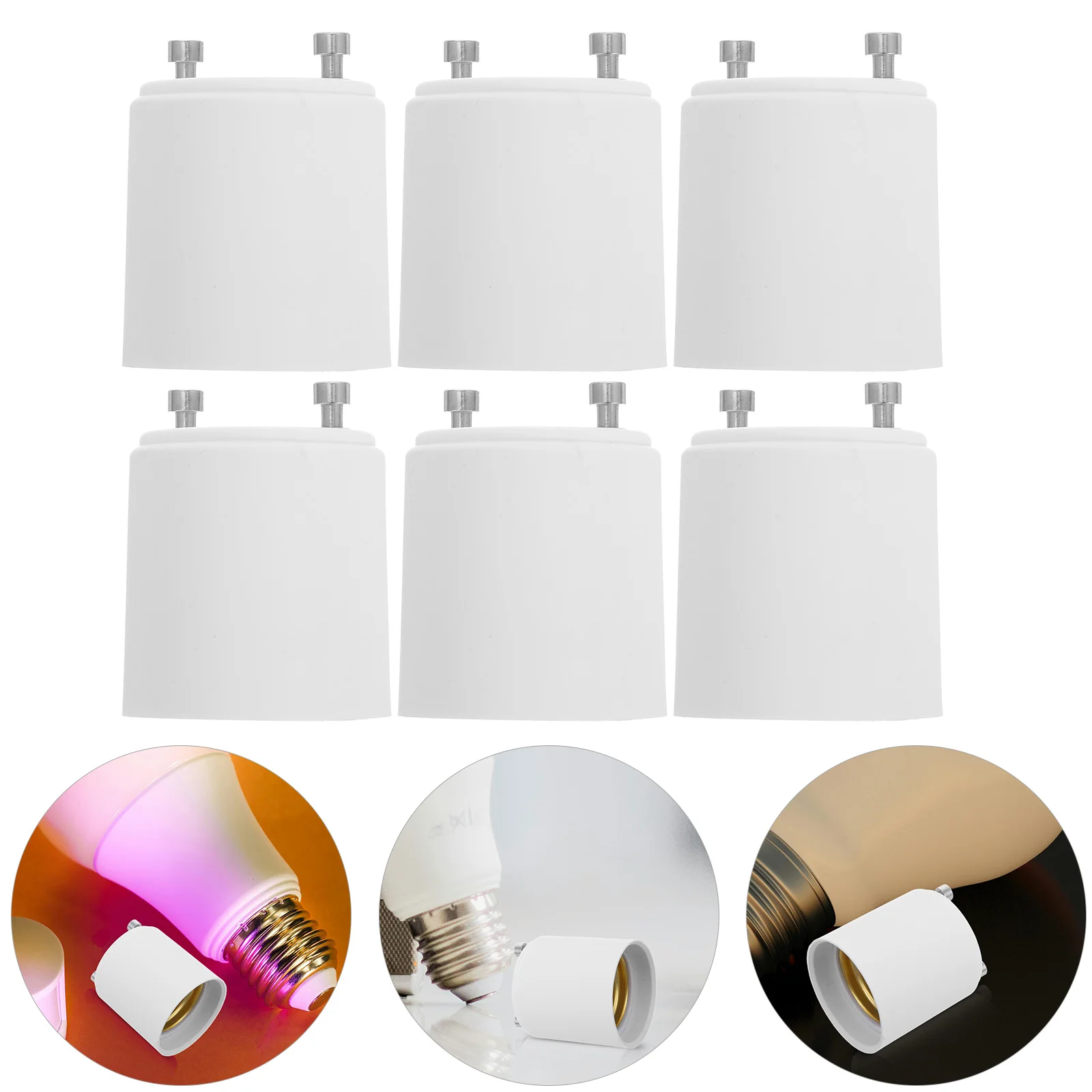 3pcs GU24 to E26/E27 Light Bulb Socket Adapter High Quality Durable Material Safe Reliable Lighting Solution Indoor Outdoor
3pcs GU24 to E26/E27 Light Bulb Socket Adapter High Quality Durable Material Safe Reliable Lighting Solution Indoor Outdoor