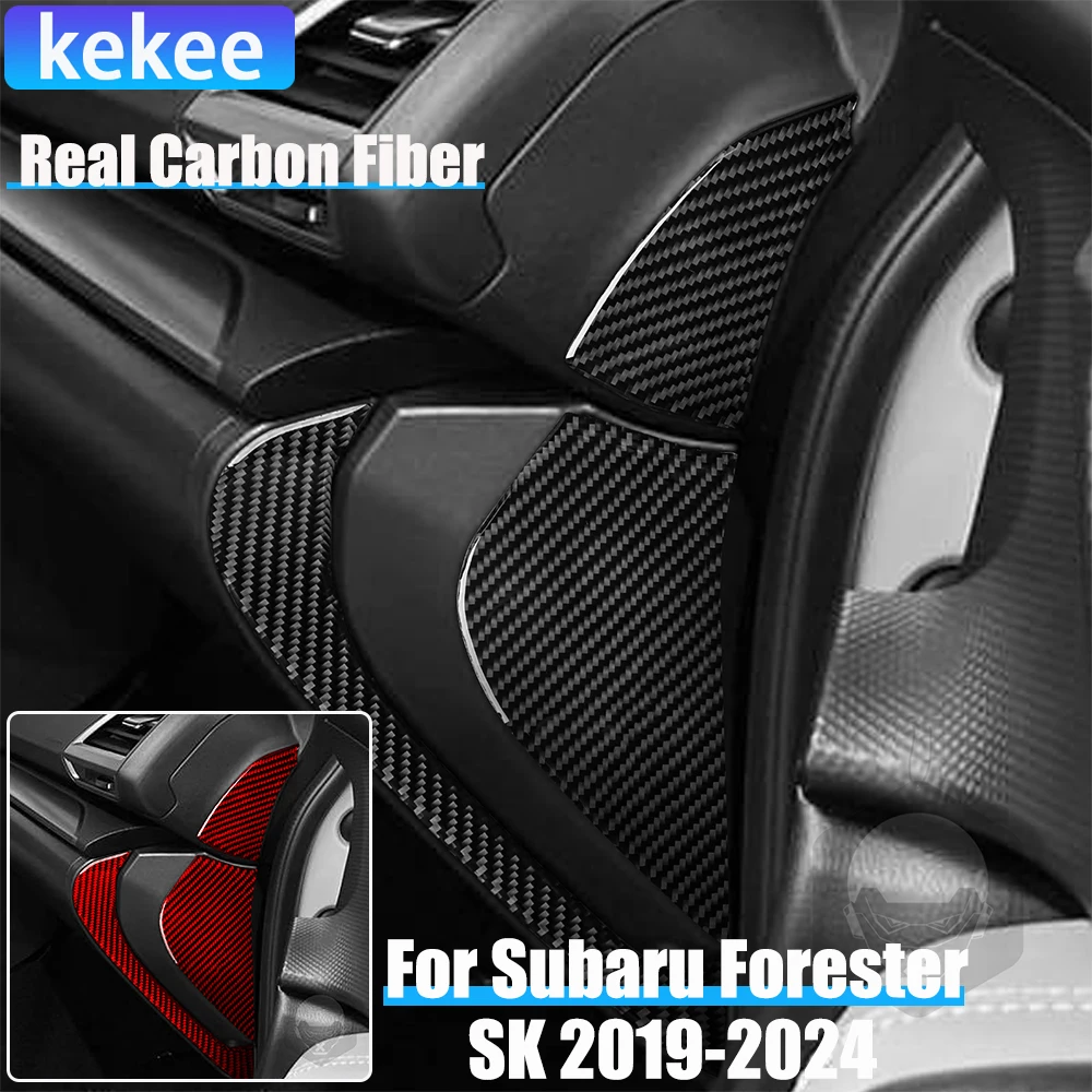 Real Carbon Fiber Car Accessories Dashboard Side Trim Cover Soft Sticker For Subaru Forester SK 2019 2020 2021 2022 2023 2024
Real Carbon Fiber Car Accessories Dashboard Side Trim Cover Soft Sticker For Subaru Forester SK 2019 2020 2021 2022 2023 2024
