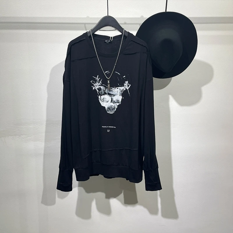 Autumn Dark Pioneer original irregular print loose jumper popular casual design sense top
Autumn Dark Pioneer original irregular print loose jumper popular casual design sense top