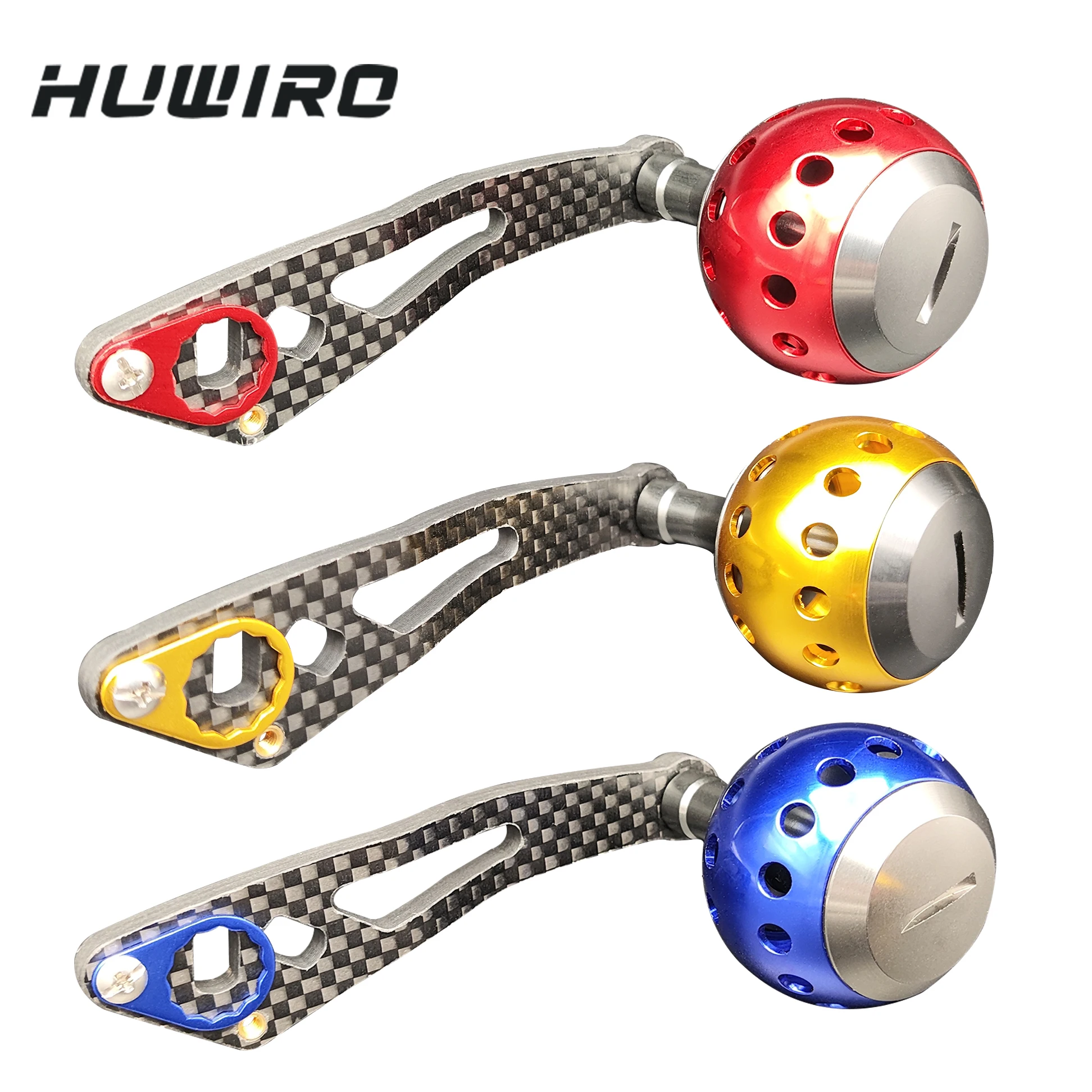 Lightweight Carbon Fiber Casting Reel Single Handle with Metal Ball Knob Single-grip Handle for Baitcasting Fishing Reel
Lightweight Carbon Fiber Casting Reel Single Handle with Metal Ball Knob Single-grip Handle for Baitcasting Fishing Reel