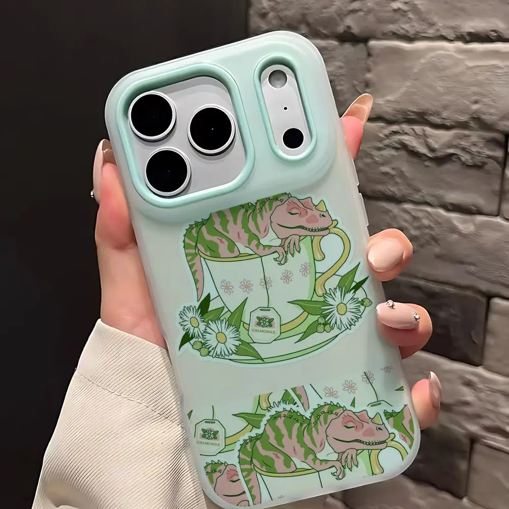 Art C-Cute A-Animal D-Dinosaur Phone Case Dual-Layer Shockproof Phone Case for iPhone17promax 16 Soft TPU Inner PC Back
Art C-Cute A-Animal D-Dinosaur Phone Case Dual-Layer Shockproof Phone Case for iPhone17promax 16 Soft TPU Inner PC Back