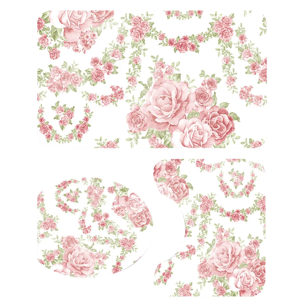 3 Pcs Mats for Bathroom Flower Toilet Carpet Lid Covers Seat Rug Rugs Bathrooms
3 Pcs Mats for Bathroom Flower Toilet Carpet Lid Covers Seat Rug Rugs Bathrooms