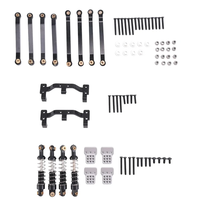 YSUN-Metal Chassis Pull Rods Suspension Link Mount Shock Absorber For MN D90 D91 D99 MN99S 1/12 RC Car Upgrade Parts
YSUN-Metal Chassis Pull Rods Suspension Link Mount Shock Absorber For MN D90 D91 D99 MN99S 1/12 RC Car Upgrade Parts