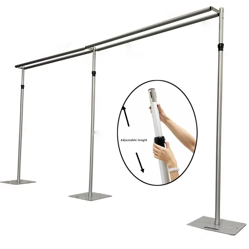 【specialized】20ft*10ft Adjustable Pipe And Drape With Heavy Metal Base For Event Party Wedding Decoration
【specialized】20ft*10ft Adjustable Pipe And Drape With Heavy Metal Base For Event Party Wedding Decoration
