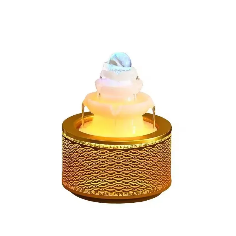 Octagonal Water Circulation Ornament With LED Light And Water Pump For Living Room TV Cabinet Desktop Office Decor
Octagonal Water Circulation Ornament With LED Light And Water Pump For Living Room TV Cabinet Desktop Office Decor