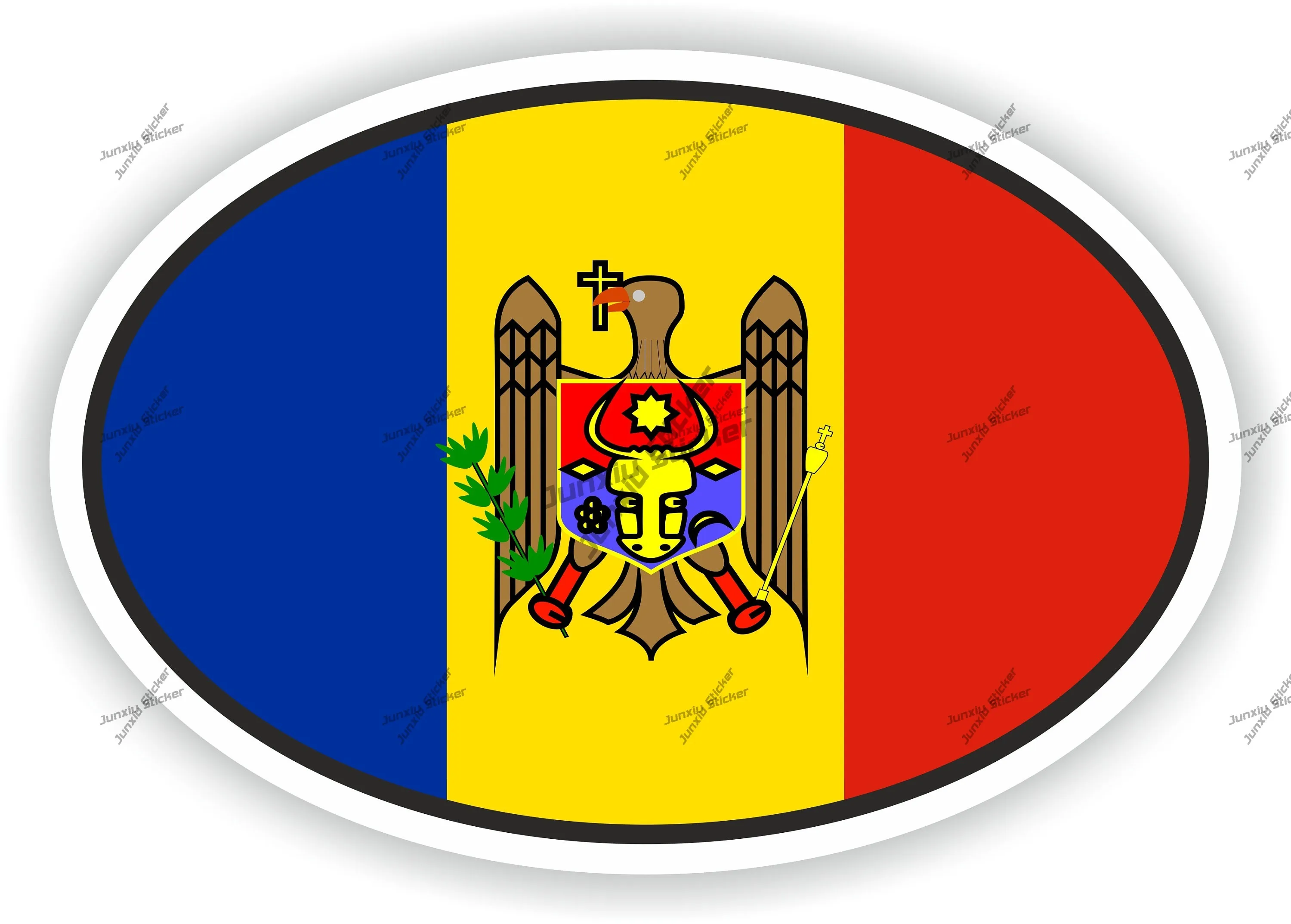 Moldova Flag Oval Sticker Accessories For The Car Sunshade Cover Scratches Decoration Laptop Speed Boat Stickers Racing Rally
Moldova Flag Oval Sticker Accessories For The Car Sunshade Cover Scratches Decoration Laptop Speed Boat Stickers Racing Rally
