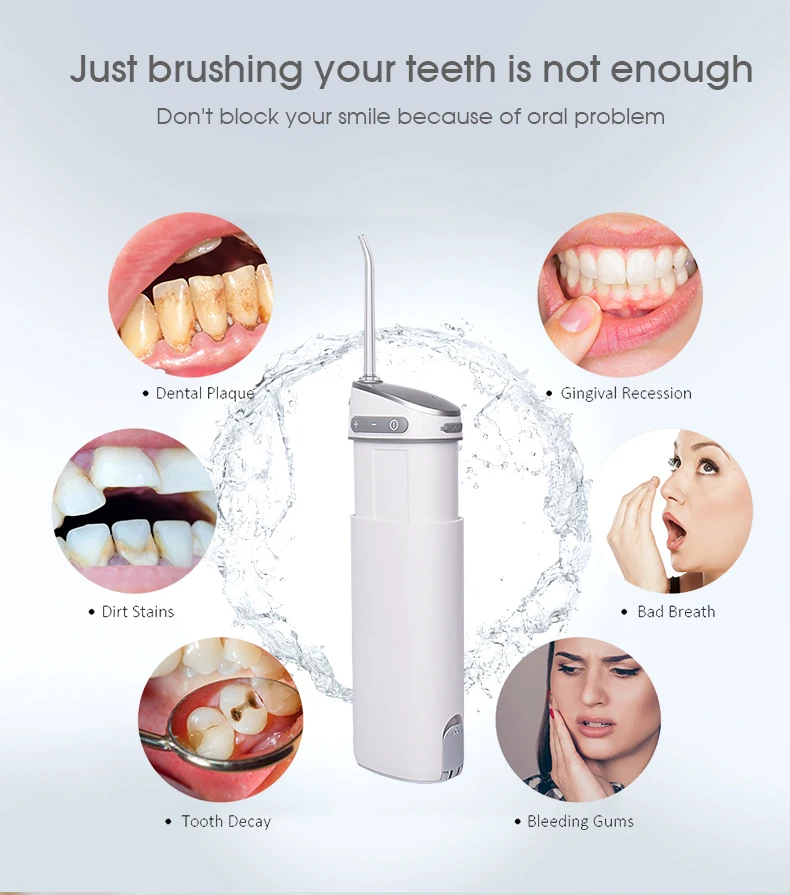 Portable Electric Ultrasonic Dental Cleaner & Oral Water Flosser Improved Dental Irrigator & Tooth Cleaner Oral Artifact Machine
Portable Electric Ultrasonic Dental Cleaner & Oral Water Flosser Improved Dental Irrigator & Tooth Cleaner Oral Artifact Machine