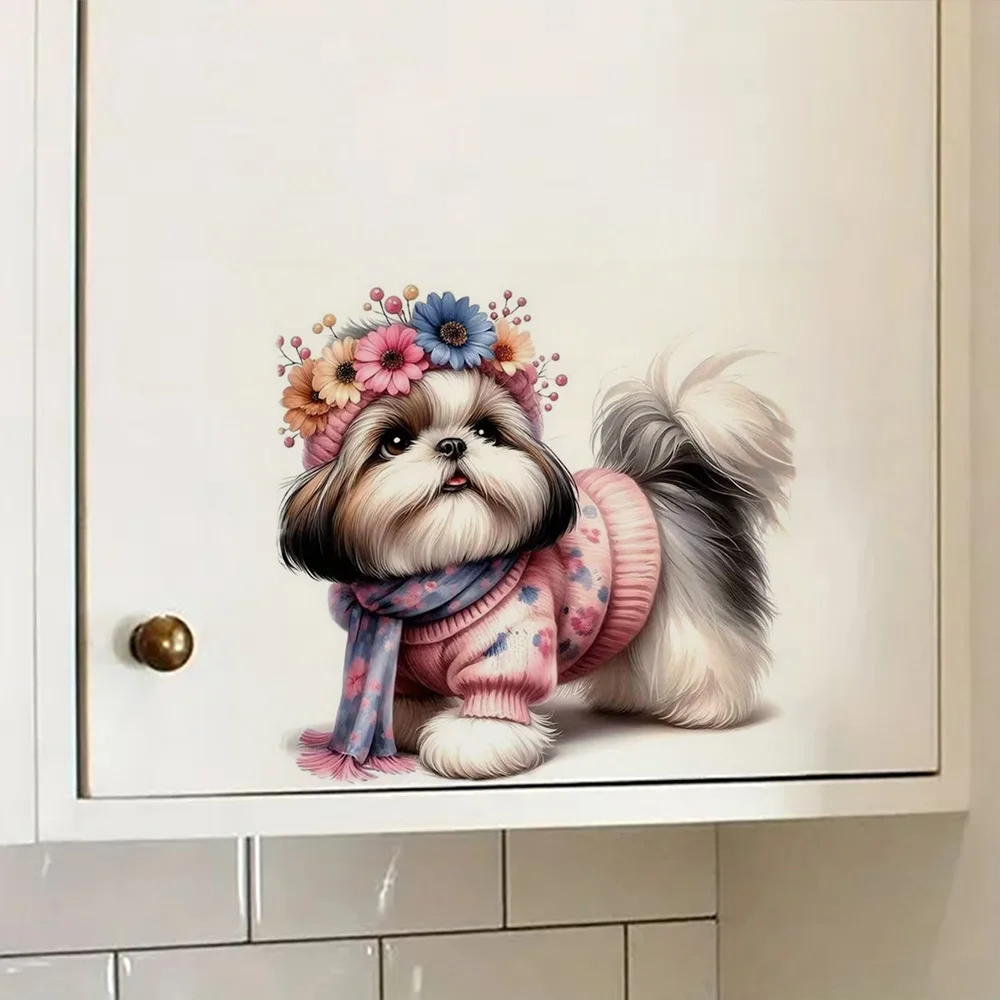 Dog Pattern Heat Transfer Stickers, Art Wall for Home, Cabinet, Refrigerator, Door, Toilet,Decoration, Vinyl Car
Dog Pattern Heat Transfer Stickers, Art Wall for Home, Cabinet, Refrigerator, Door, Toilet,Decoration, Vinyl Car